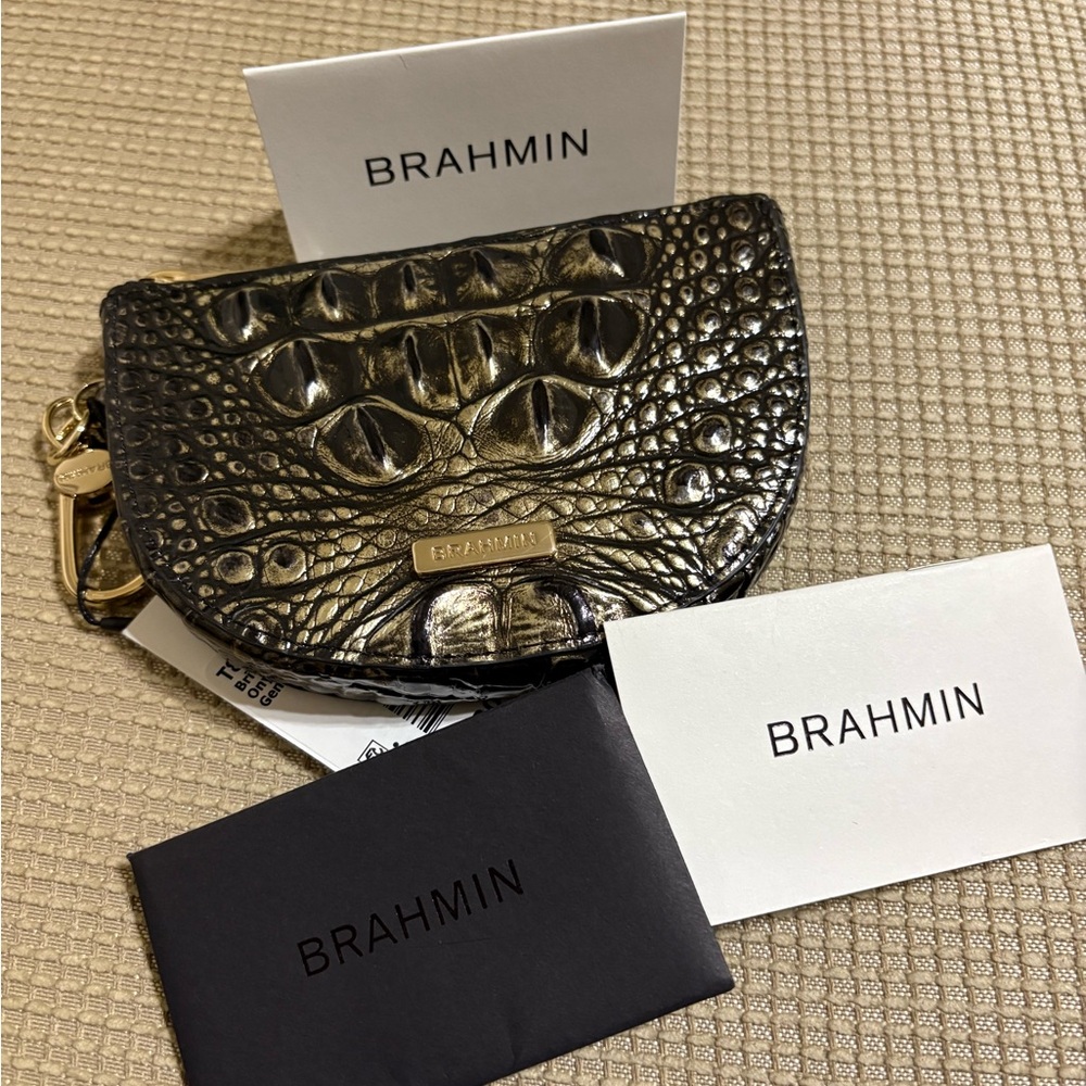 Brahmin Britt Onyx Melbourne Coin Purse